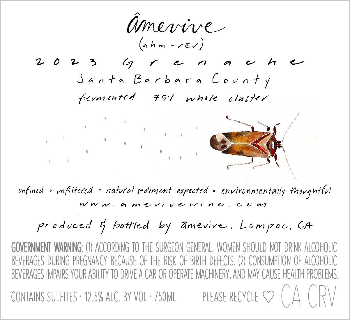 2023 Grenache - Alisos Canyon AVA
